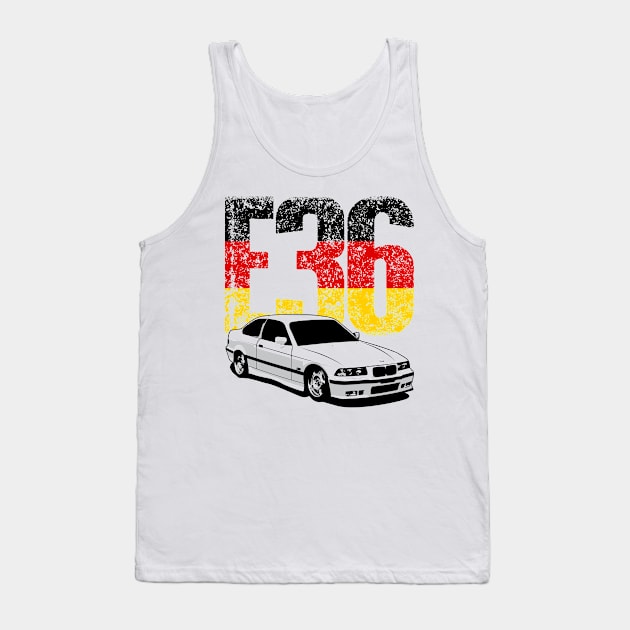 BMW M3 E36 Tank Top by mufflebox